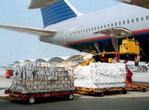 transport de marchandise par avion- transport aérien 